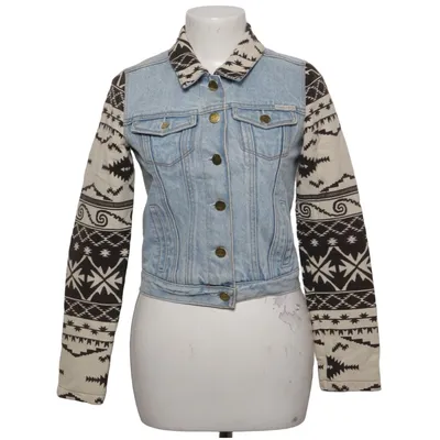 Spijkerjas (Blauw, Beige) van Maison Scotch Katoen, Polyester
