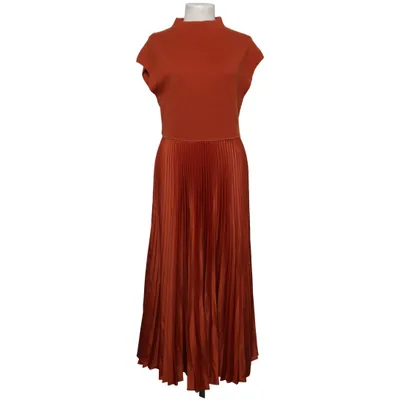 Maxi jurk (Oranje) van Ralph Lauren Kasjmier, Zijde, Wol