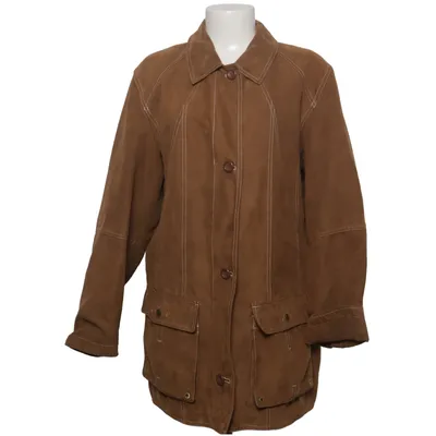 Veste en cuir (Marron) de BellaSoft