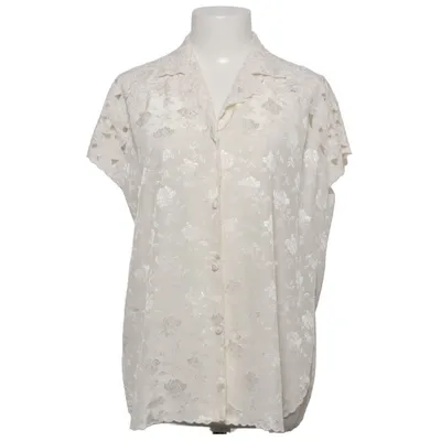 Kortärmad skjorta (Vit) från Eden Polyester