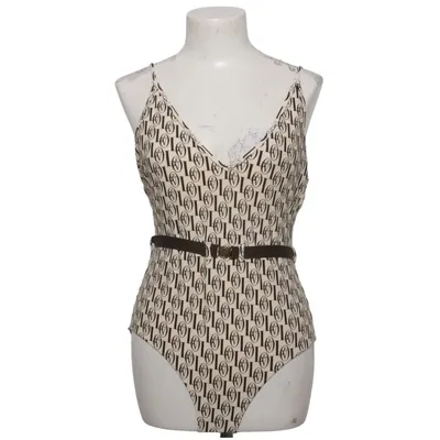 Maillot de bain une pièce (Beige, Marron) de Love Stories x H&M Élasthane, Polyamide, Polyester