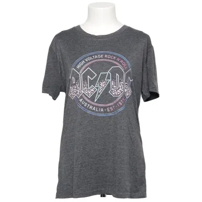 T-shirt (Grå, Flerfärgad) från ACDC Elastan, Polyester, Viskos