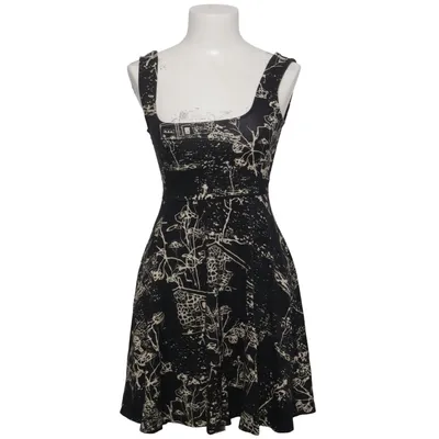 Kjole (Sort, Beige) fra Desigual Elastan, Polyamid, Viscose