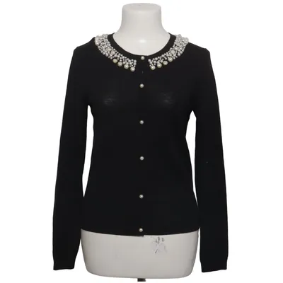 Cardigan (Sort) fra Hallhuber Donna Uld