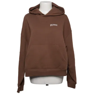 Huvtröja (Brun) från New Balance Bomull, Elastan, Återvunnen polyester