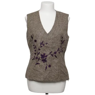 Väst (Brun, Lila) från Iceberg Kashmir, Ull