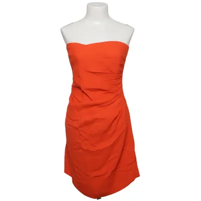 Robe de cocktail (Orange) de Rebecca Taylor Polyester, Soie, Viscose