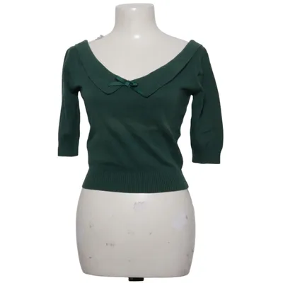 Pull-over (Vert) de Collectif Vintage Coton, Élasthane, Polyester
