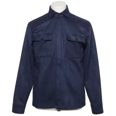 Overshirt (Blue) from Gabbiano Cotton