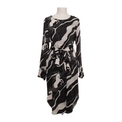 Jurk (Zwart, Wit) van H&M+ Polyester