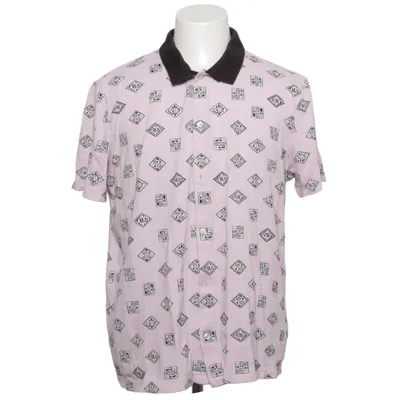 Short sleeve shirt (Pink, Black, Multicolored) from Lacoste Live Cotton, Elastane