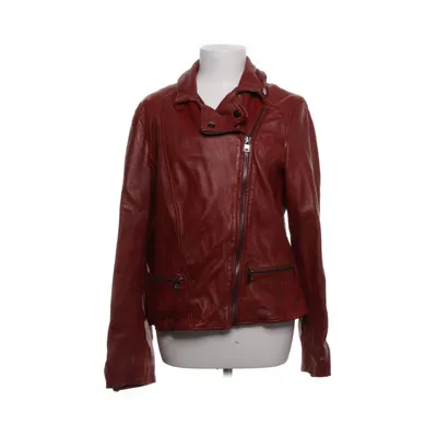 Veste de motard (Rouge) de ESPRIT Polyester, Cuir