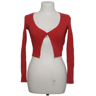 Cardigan (Red) from Clockhouse by C&A Cotton, Elastane, Polyamide