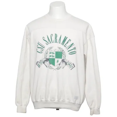 Collegetröja (Vit) från Gear for Sports Bomull, Polyester