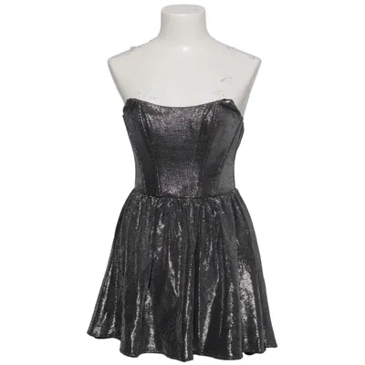 Cocktail dress (Silver) from Tally Weijl Elastane, Metallic fiber, Polyamide, Polyester