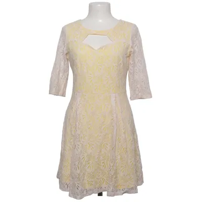 Kleid (Gelb, Weiß) von Sugarhill Boutique Baumwolle, Nylon, Polyester
