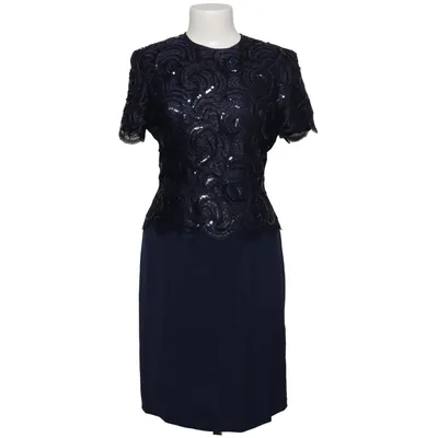 Cocktailjurk (Blauw) van Escada Couture Polyamide, Polyester, Zijde, Viscose