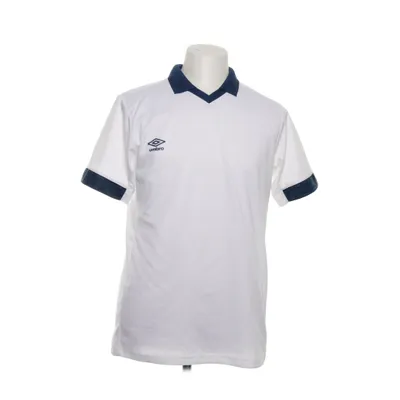 Pikétröja (Vit, Blå) från Umbro