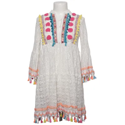 Kaftan (White, Multicolored) from Jean Louis Francois