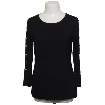 Langærmet t-shirt (Sort) fra Cable & Gauge Elastan, Viscose