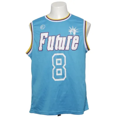 Basketball shirt (Blue) from Romwe Polyester