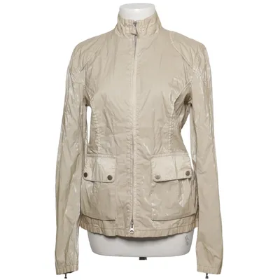 Jacket (Beige) from Belstaff Cotton, Polyurethane