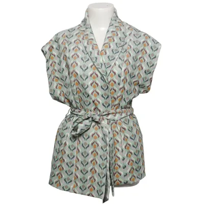 Kimono (Grön, Flerfärgad) från Didi Bomull, Elastan, Polyester