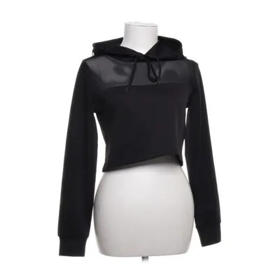 Hættetrøje (Sort) fra Forever 21 Elastan, Polyester