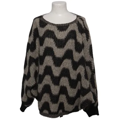 Sweater (Black, Beige) from Odeon Acrylic, Alpaca wool, Mohair, Polyamide, Viscose