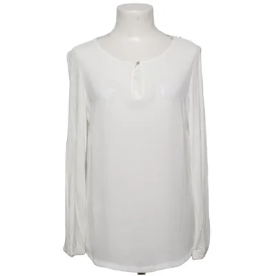 Blouse (White) from Odeon Polyester, Viscose
