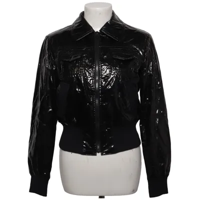 Jacket (Black) from Melrose Polyester, Polyurethane