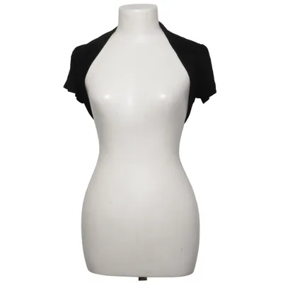 Bolero (Schwarz) von Muse Baumwolle, Elasthan
