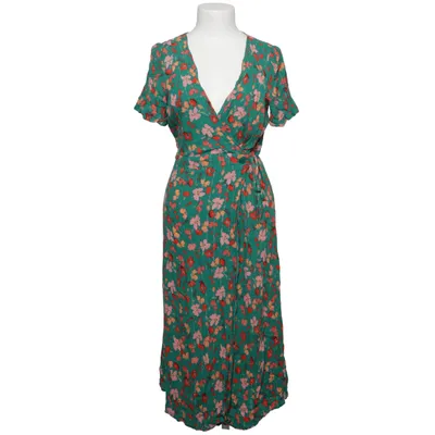 Wrap dress (Green, Multicolored) from La Petite Étoile Metallic fiber, Polyester, Viscose