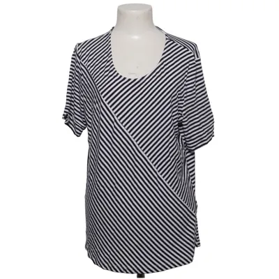 T-shirt (Svart, Vit) från Fiora Blue Elastan, Viskos