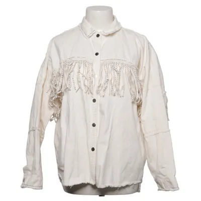 Denim jacket (Beige) from Zara Cotton