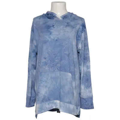 Hoodie (Blue, White) from RBX Elastane, Polyester