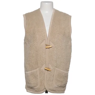 Outer vest (Beige) from Alwero Wool