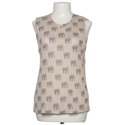 Top (Beige) van Mango Casual Linnen, Polyester