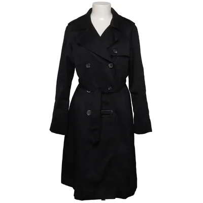 Trench coat (Black) from H&M Cotton, Polyester