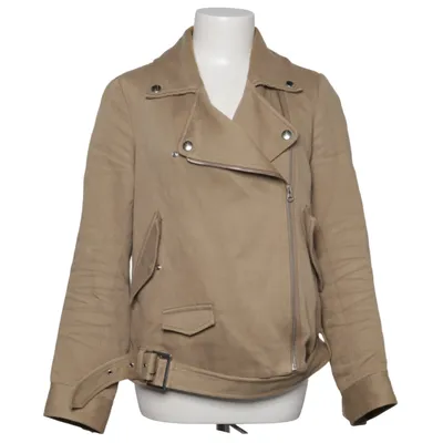 Bikerjakke (Beige) fra Filippa K Bomuld, Linned