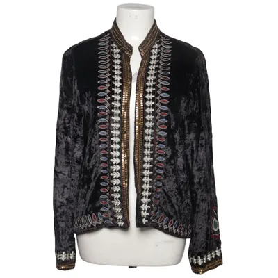 Jakke (Sort, Flerfarvet) fra Flash Woman Viscose