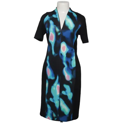 Dress (Black, Blue, Multicolored) from Marc Cain Elastane, Polyamide, Polyester, Viscose