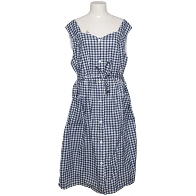 Dress (Blue, White) Cotton