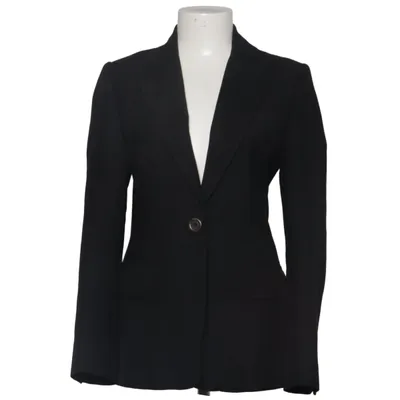 Blazer (Black) from Whistles Acetate, Wool