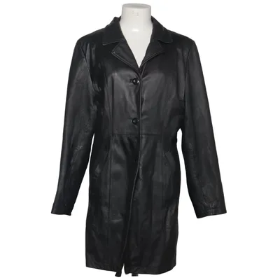 Leather coat (Black) from Canda C&A Leather, Polyester