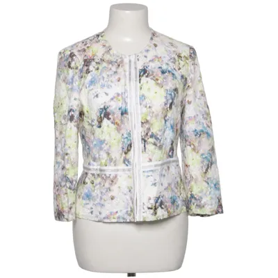 Jacke (Weiß, Mehrfarbig) von Gerry Weber Collection Baumwolle, Elasthan, Polyamid, Polyester, Viskose