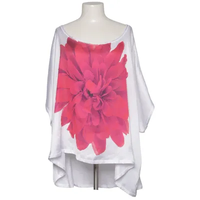 Top (White, Red) from Mat. Polyester