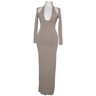 Maxi dress (Beige) from Oh Polly Elastane, Modal