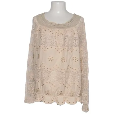 Blouse (Beige) from Just M Viscose
