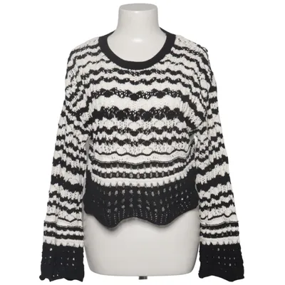 Sweater (Sort, Hvid) fra Zara Polyester